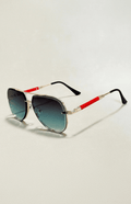 UV400 Aviator Sunglasses with Anti-Reflective Lenses