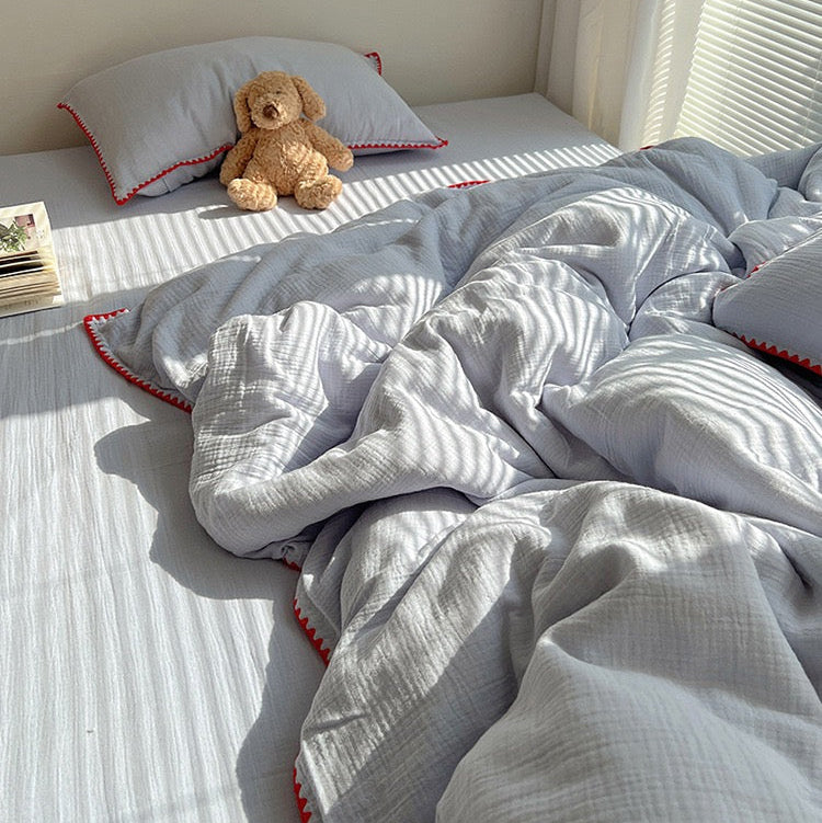 Valefield Bedding Set - 100% Cotton-Welvere