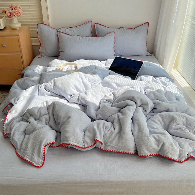 Valefield Bedding Set - 100% Cotton-Welvere
