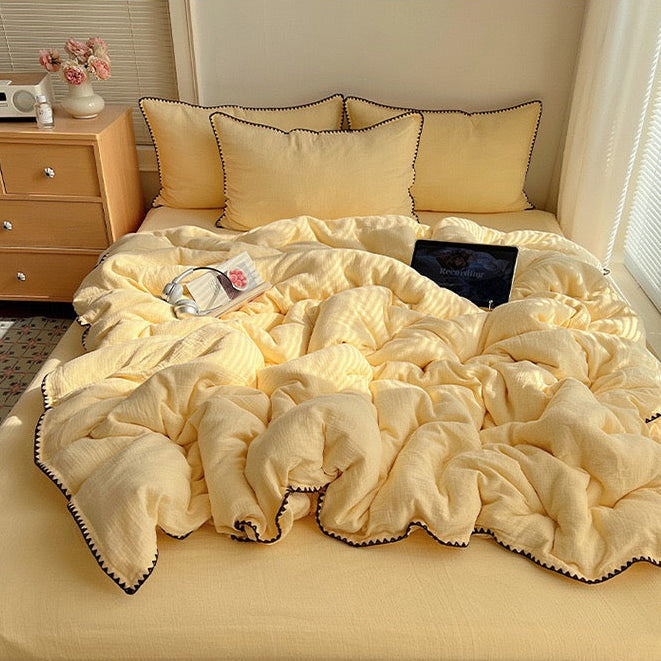Valefield Bedding Set - 100% Cotton-Welvere