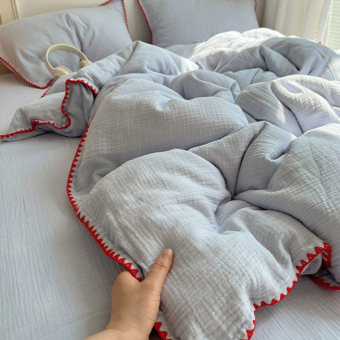 Valefield Bedding Set - 100% Cotton-Welvere