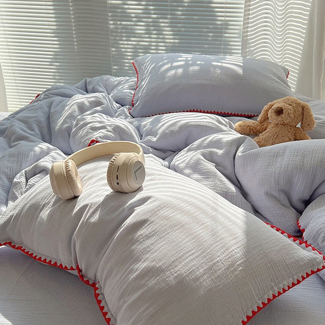 Valefield Bedding Set - 100% Cotton-Welvere