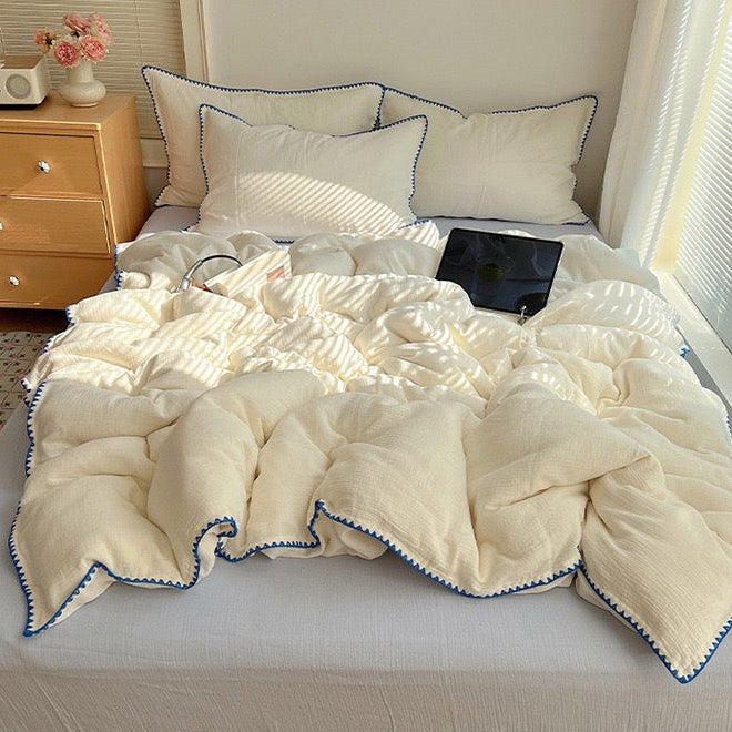 Valefield Bedding Set - 100% Cotton-Welvere