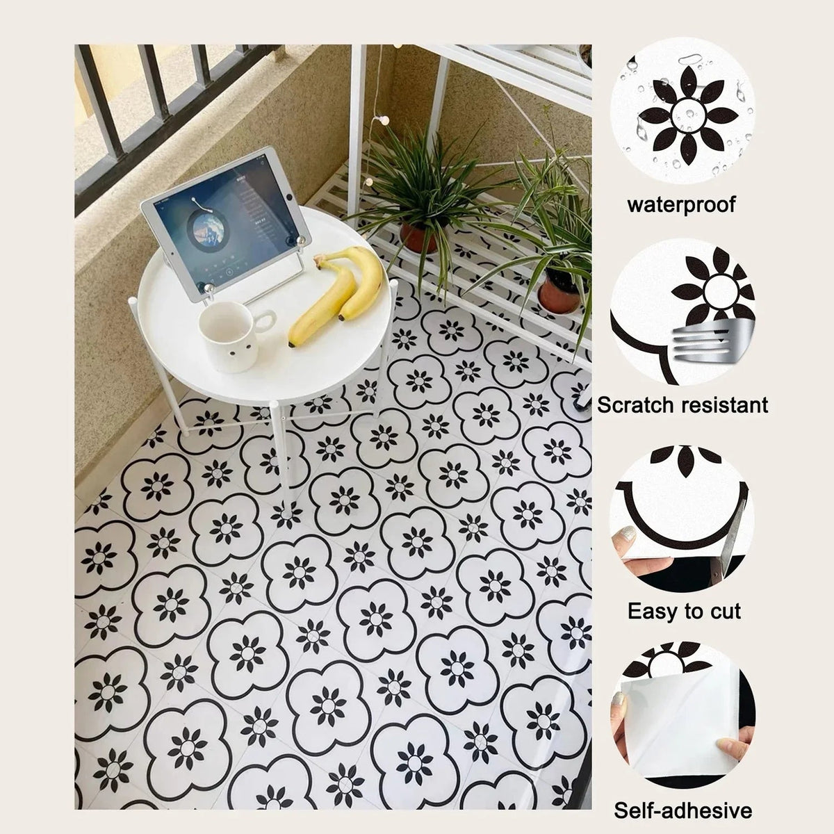 Valemere PVC Floor Tiles-Welvere