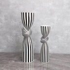 Valemont Striped Candle Holder-Welvere