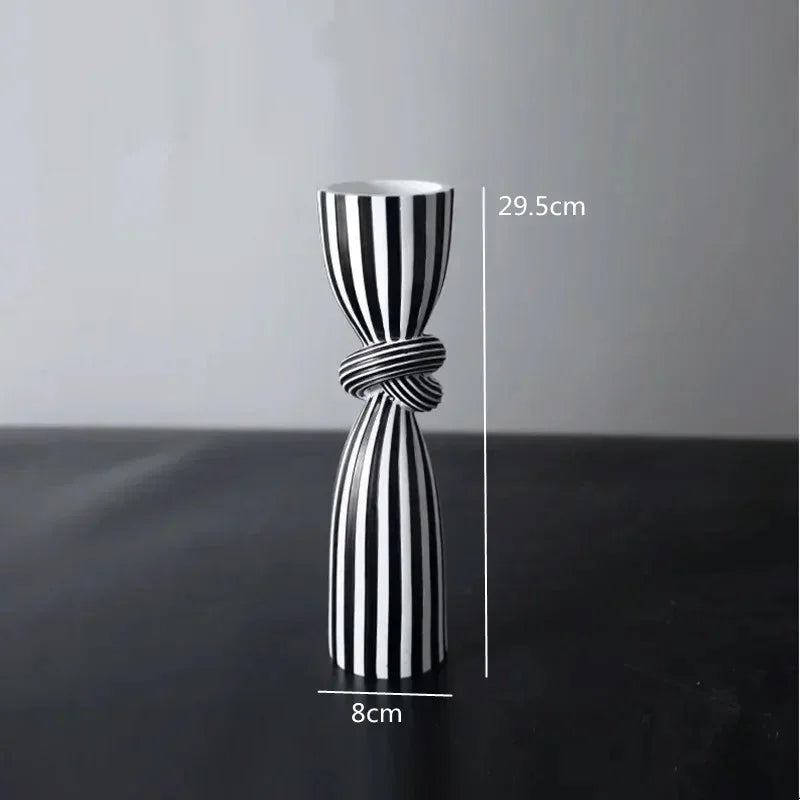 Valemont Striped Candle Holder-Welvere
