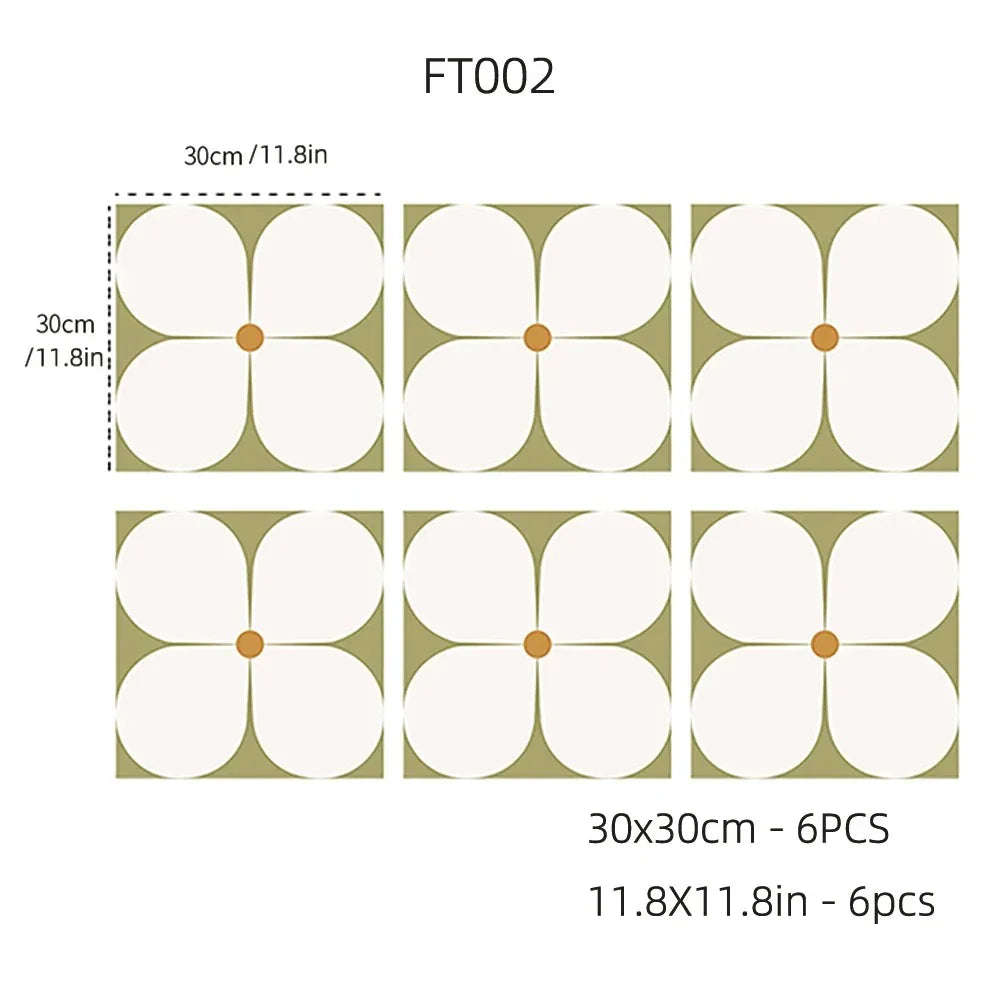 Valeridge Floor Tile Stickers-Welvere