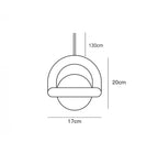 Valia Acrylic Pendant Light-Welvere