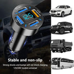 Car Charger Fast USB Multi Port Adapter - 66W, Dual USB, 12V-24V, view 8