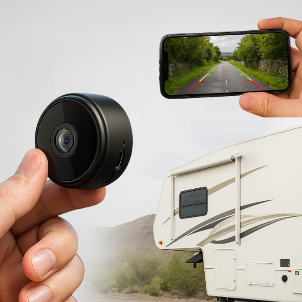 HD Wireless Backup Camera for RVs, Trucks, Trailers - Infrared Night Vision