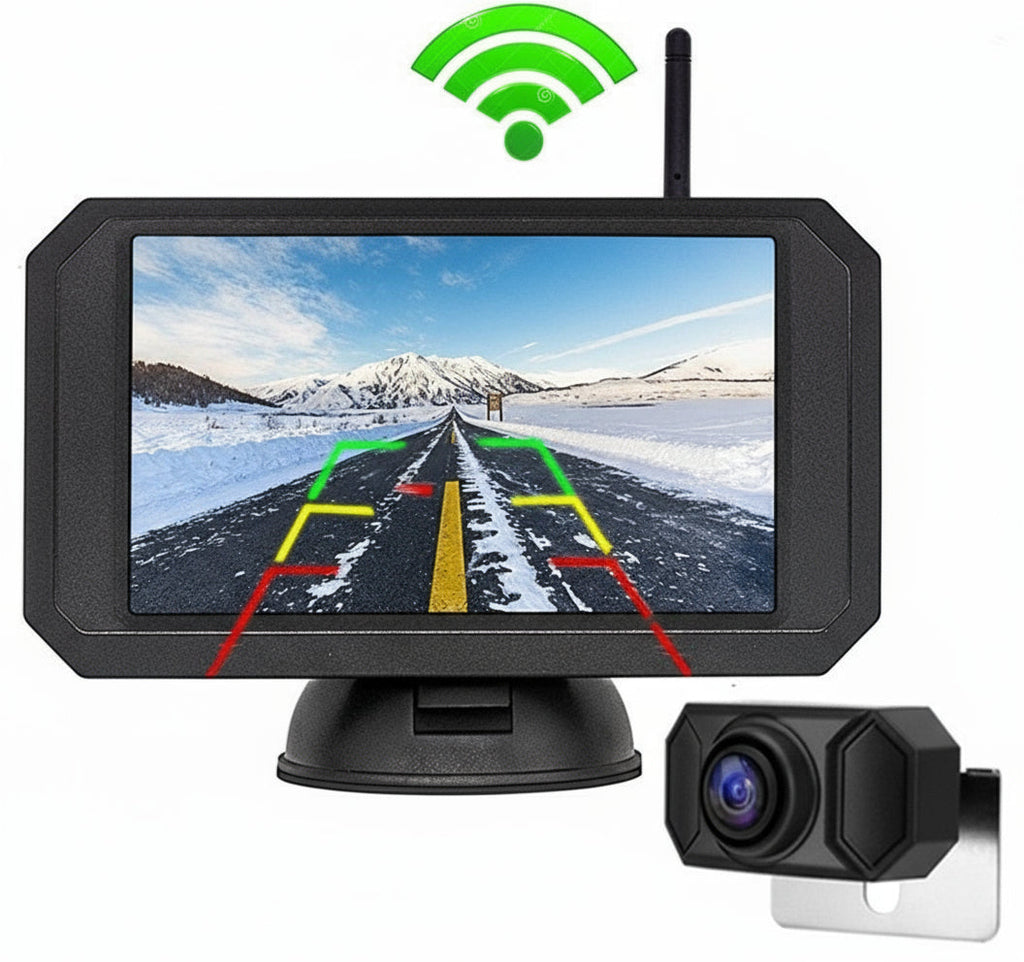 Wireless Rear View Camera for Car, Van, Camper - 5" or 7" Monitor, IP67, view 5