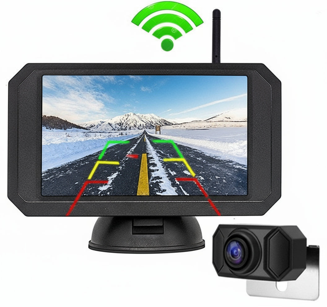 Wireless Rear View Camera for Car, Van, Camper - 5" or 7" Monitor, IP67, view 5
