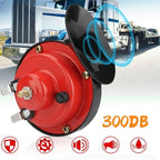 Vehicle Horn in Red ABS