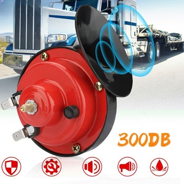 Vehicle Horn in Red ABS