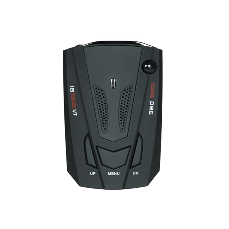 Vehicle Radar and Laser Detector with Voice Alerts, 12V DC
