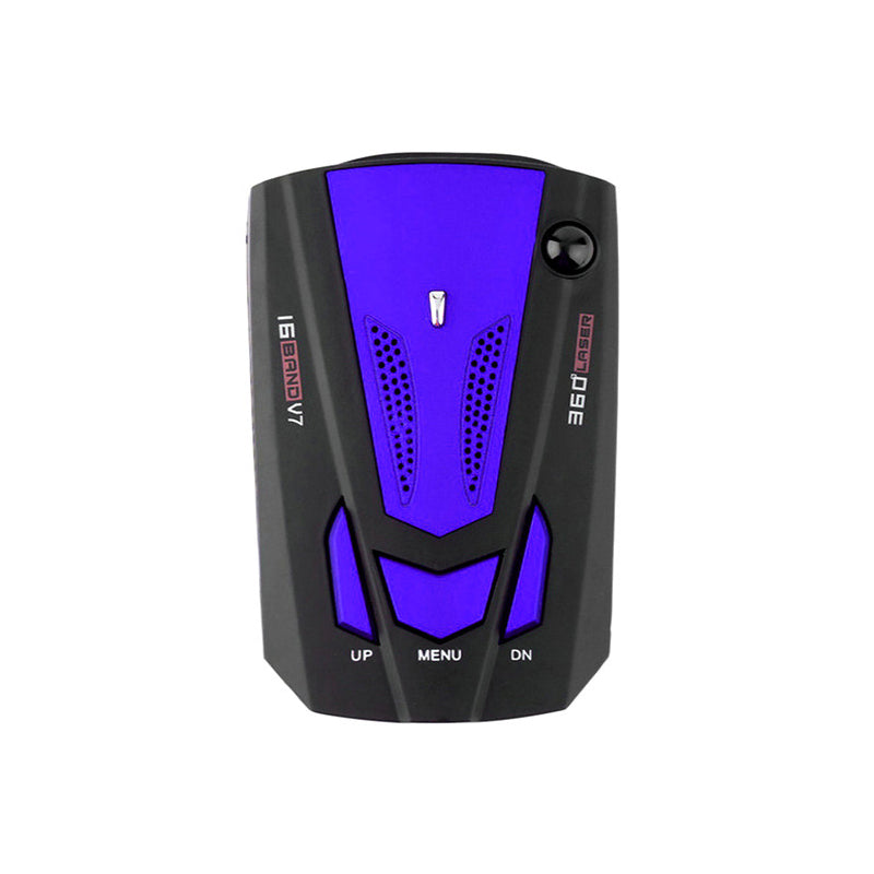Vehicle Radar and Laser Detector with Voice Alerts, 12V DC