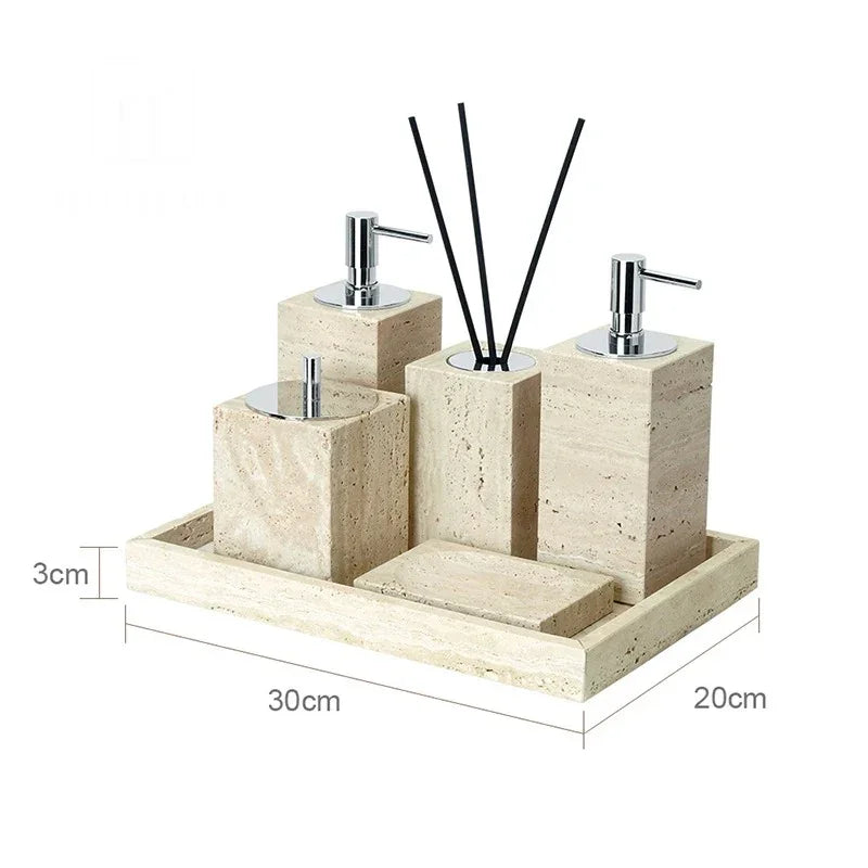 Vidare Bathroom Accessory Set-Welvere