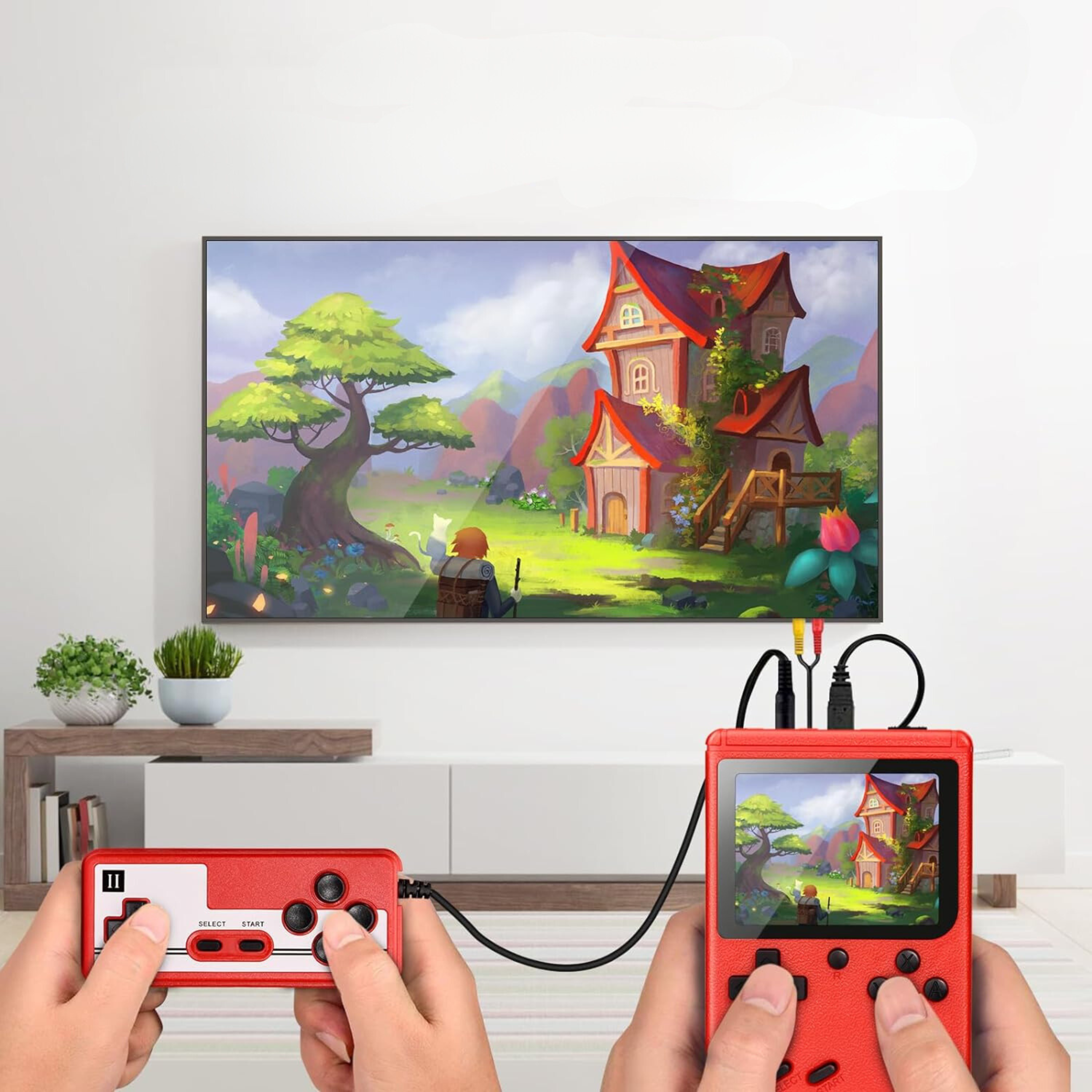 Retro Game Player - 32GB, Over 400 Classic Games, Hdmi, Portable, view 3