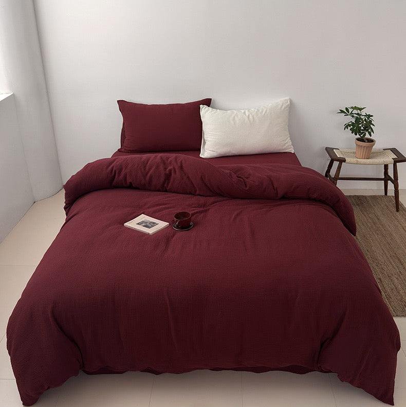 Villana Bedding Set - 100% Cotton-Welvere