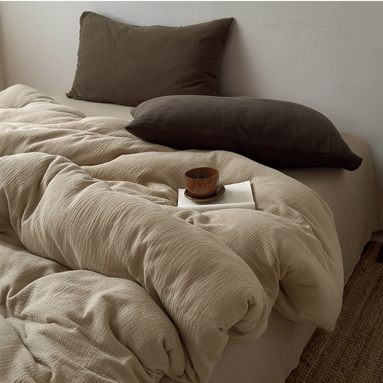 Villana Bedding Set - 100% Cotton-Welvere