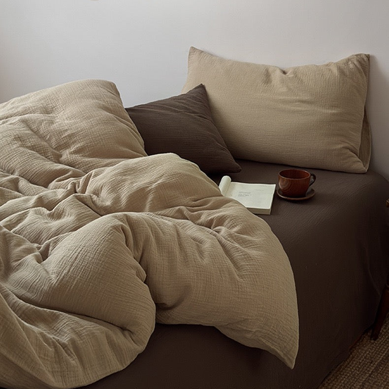 Villana Bedding Set - 100% Cotton-Welvere