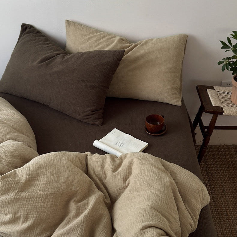 Villana Bedding Set - 100% Cotton-Welvere