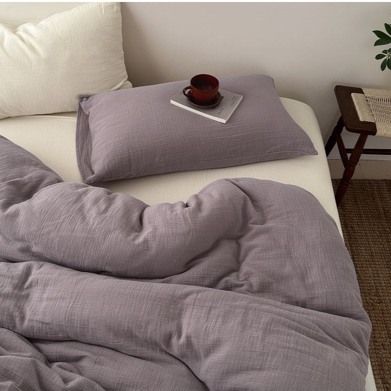 Villana Bedding Set - 100% Cotton-Welvere