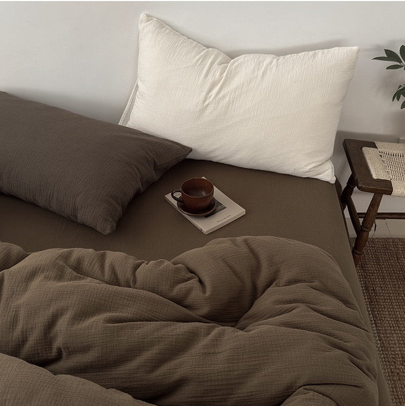 Villana Bedding Set - 100% Cotton-Welvere
