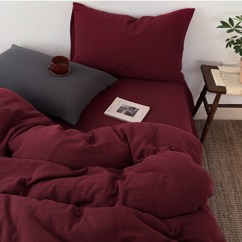 Villana Bedding Set - 100% Cotton-Welvere