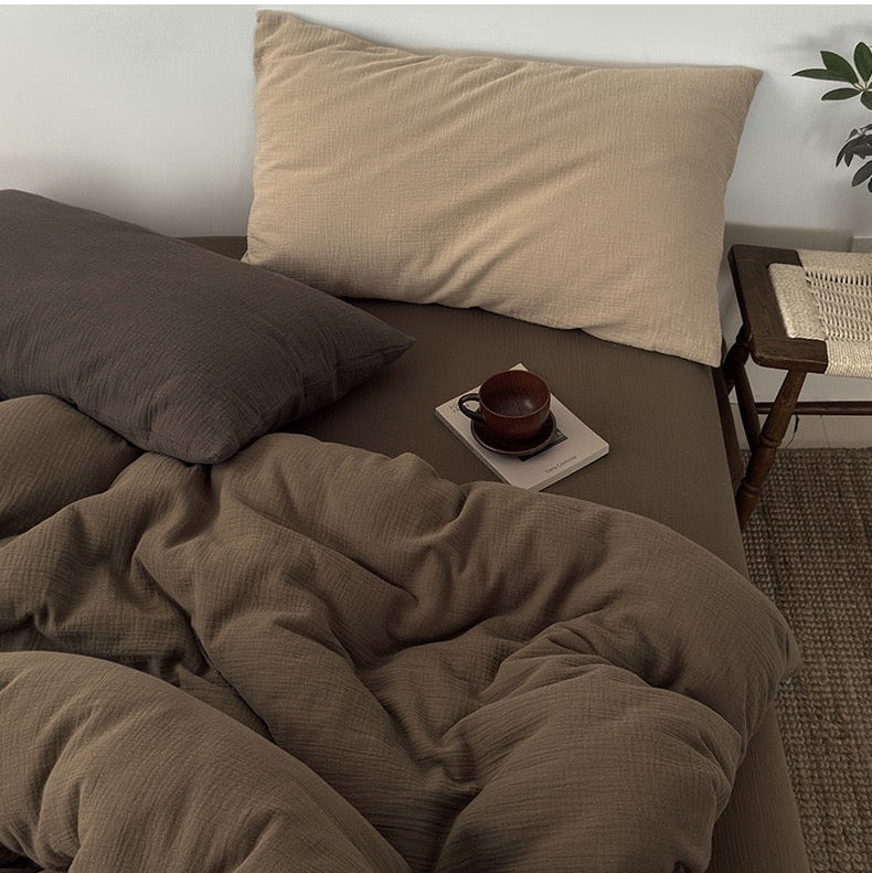 Villana Bedding Set - 100% Cotton-Welvere