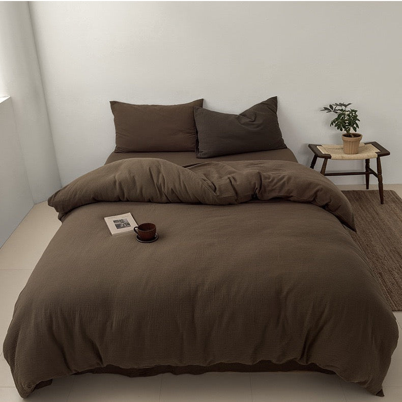 Villana Bedding Set - 100% Cotton-Welvere