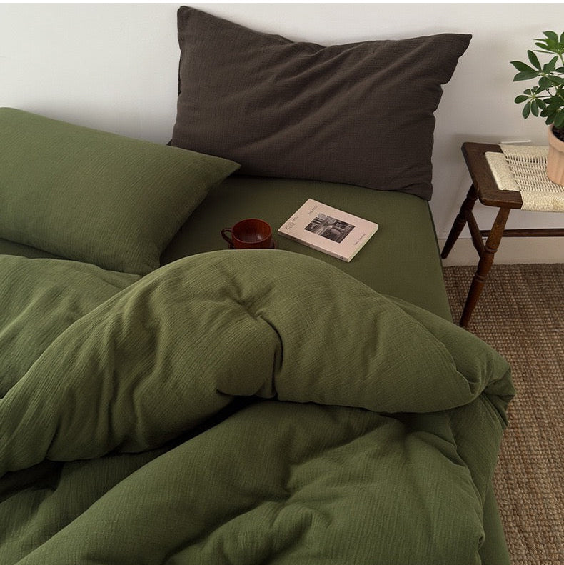 Villana Bedding Set - 100% Cotton-Welvere