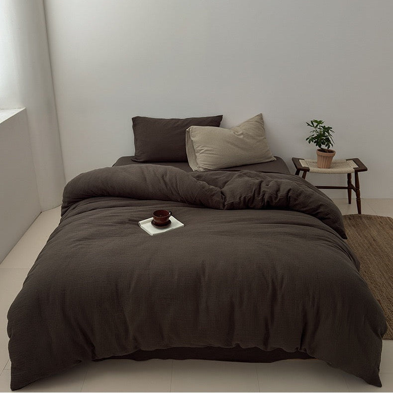 Villana Bedding Set - 100% Cotton-Welvere