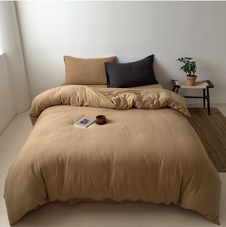 Villana Bedding Set - 100% Cotton-Welvere