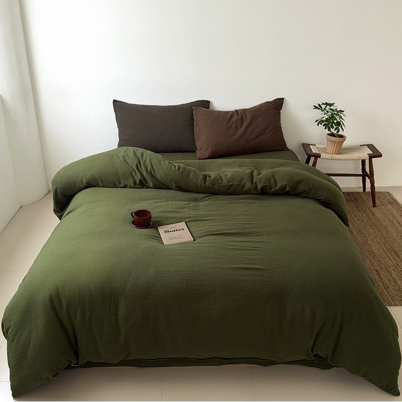 Villana Bedding Set - 100% Cotton-Welvere