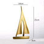Villana Sailing Boat Ornament-Welvere
