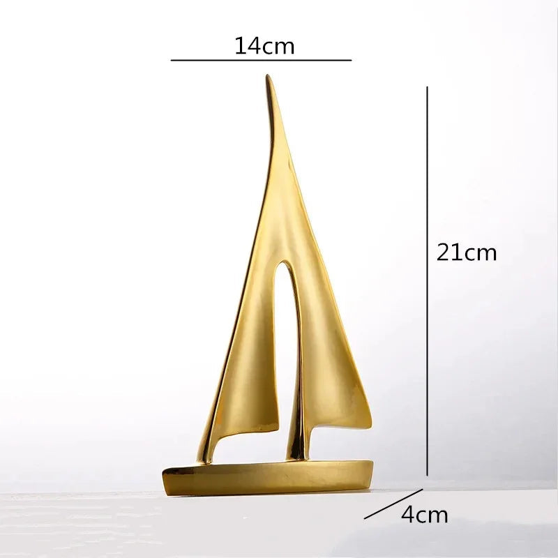 Villana Sailing Boat Ornament-Welvere