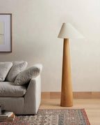 Vinella Wood Floor Lamp-Welvere