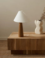 Vinella Wood Floor Lamp-Welvere