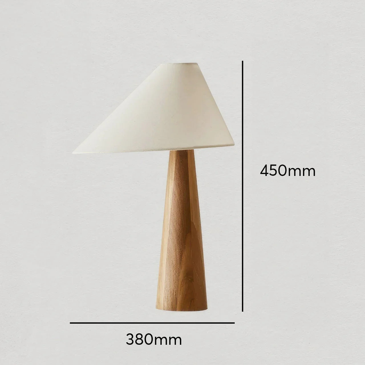 Vinella Wood Table Lamp-Welvere