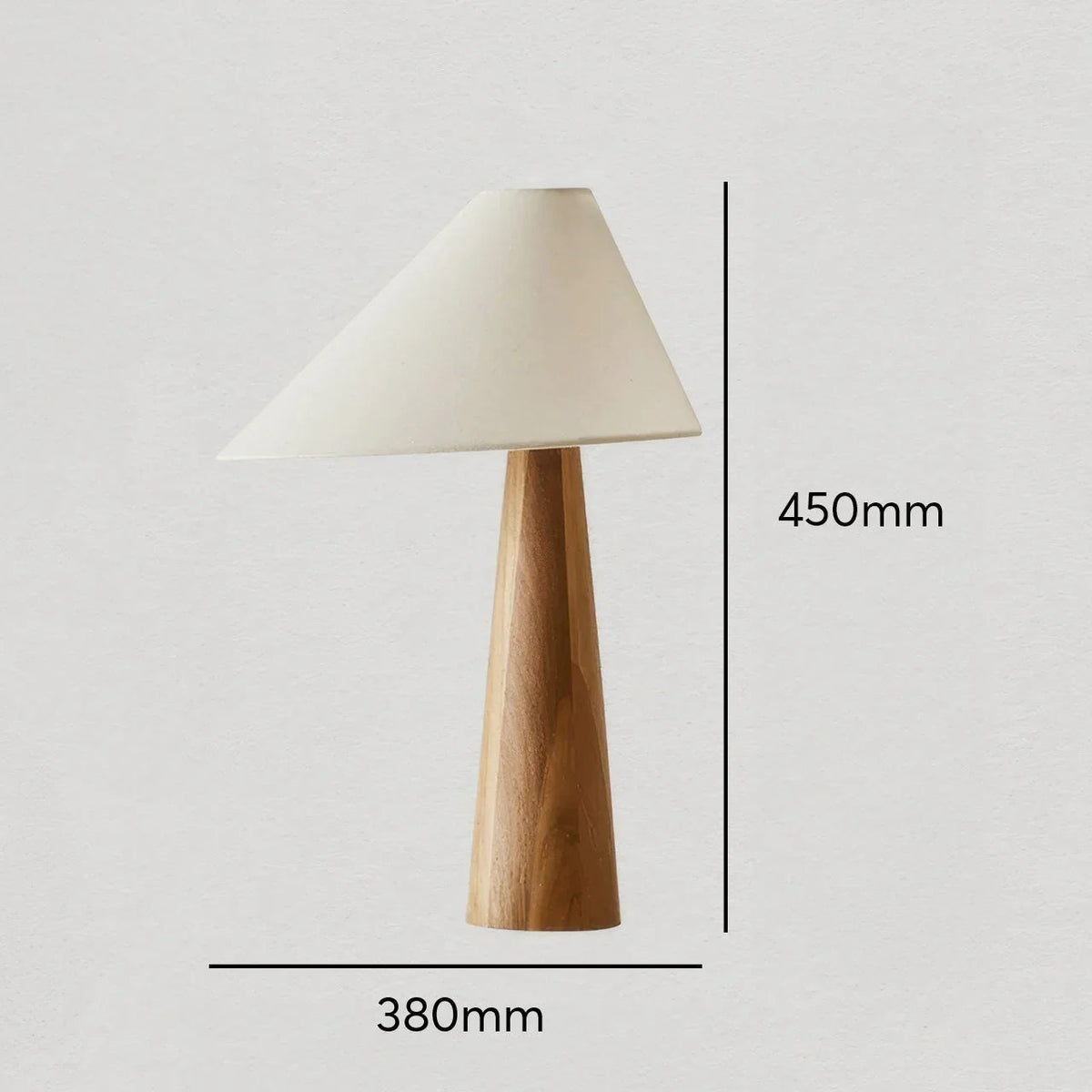 Vinella Wood Table Lamp-Welvere