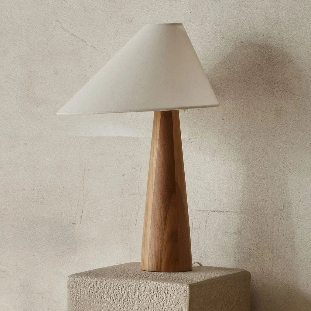 Vinella Wood Table Lamp-Welvere