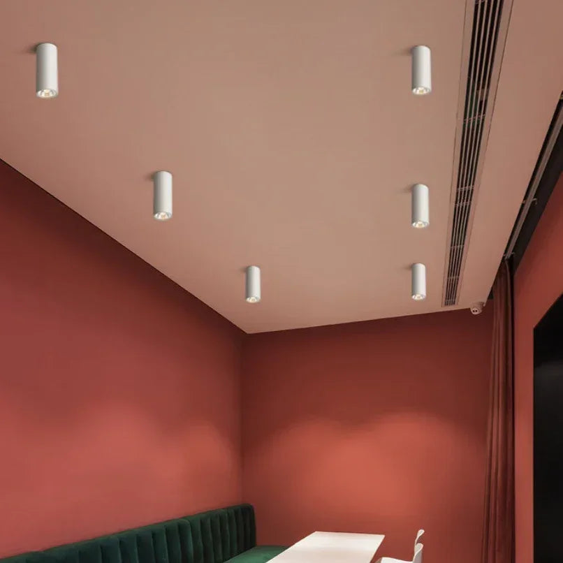 Vinine Black LED Surface Mounted Downlight-Welvere