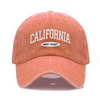 Vintage-Inspired Denim Baseball Cap with Adjustable Back Strap