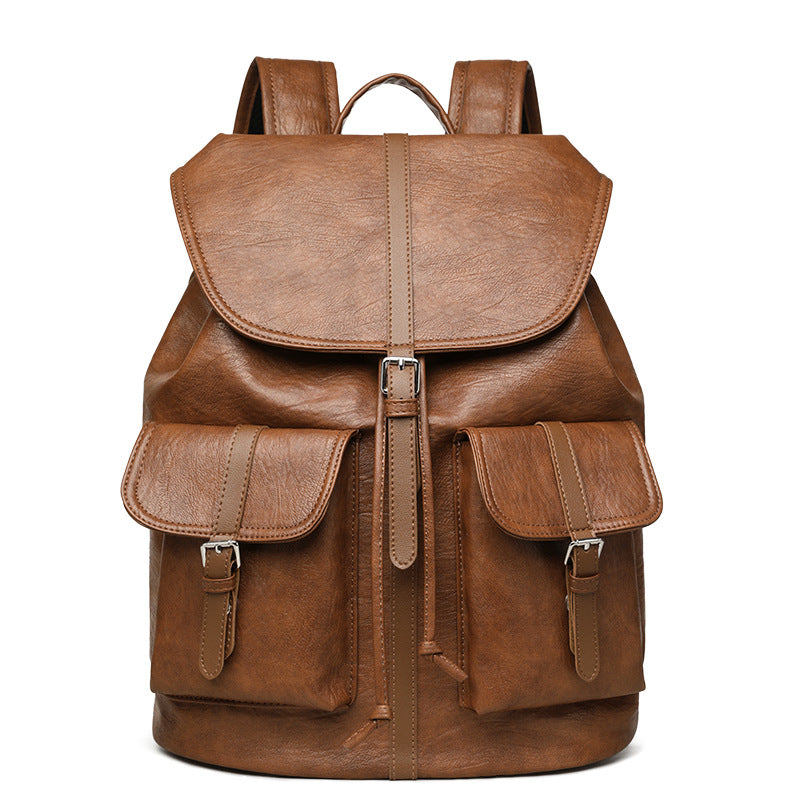Vintage Leather Backpack