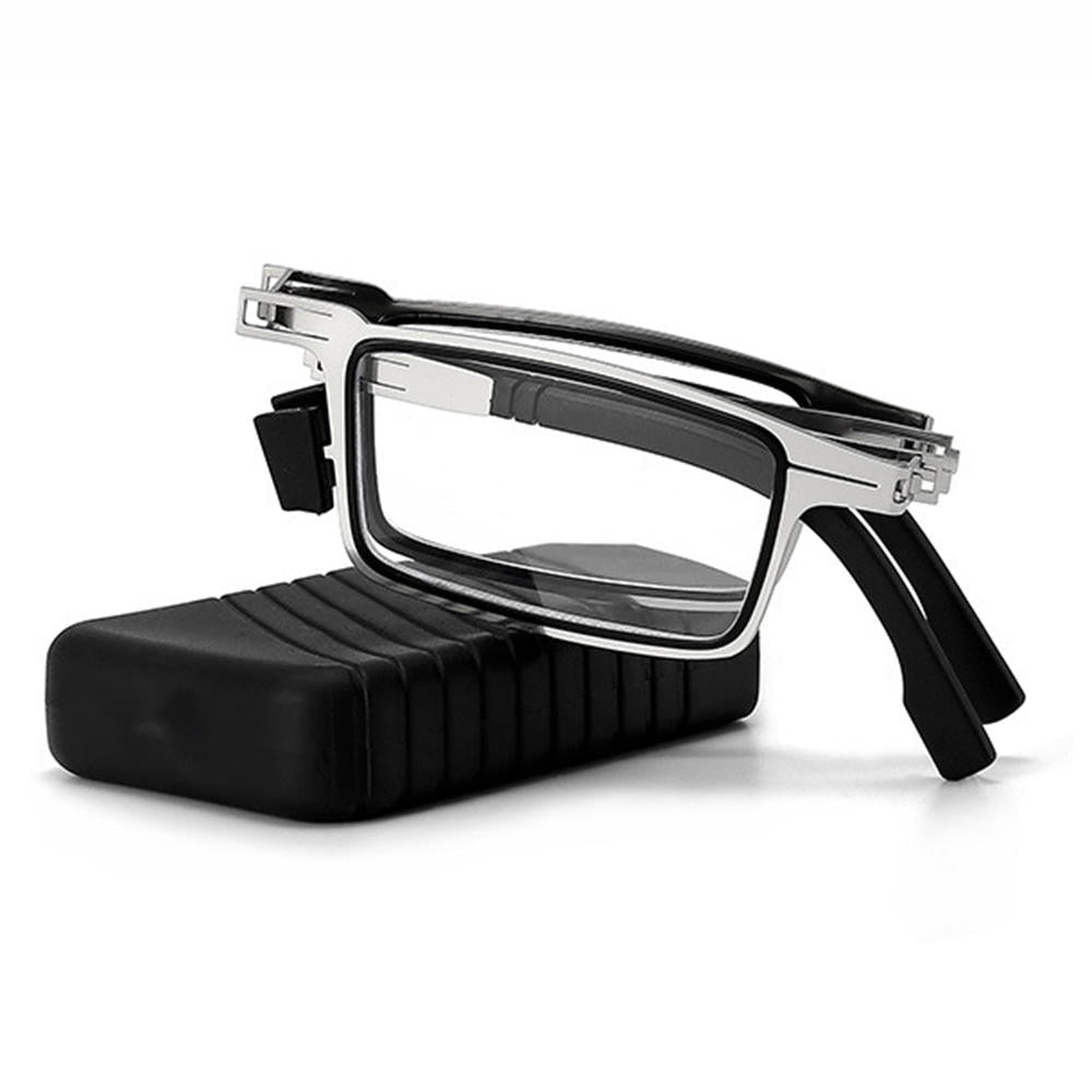 Compact Folding Reading Glasses - Ultra-Light Metal, +1 to +4 Strengths, view 6