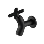 Wall-Mounted Cold Water Tap in Solid Brass