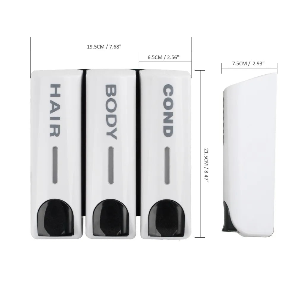 Wall-Mounted Shower Dispenser, 350 ml