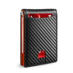 Men’s Slim RFID Wallet Leather Card Holder - Black, Ultra-Thin, Holds 7 Cards, view 11
