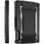 Titanium Card Holder Wallet for Men & Women - Matte Cobalt, RFID Blocking, view 4